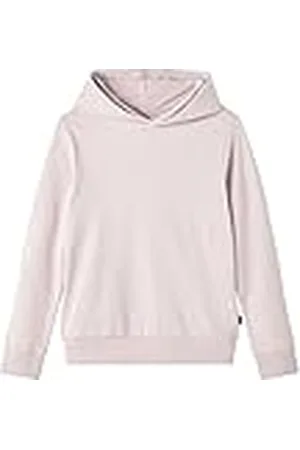 NAME IT Meisjes sweater met capuchon van biologisch katoen, , 116