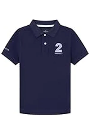 Hackett Jongens Heritage Nummer Polo, Blauw (Navy), 3 Jaar, , 3 jaar
