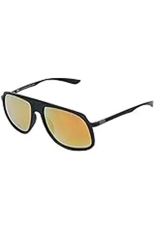 Urban classics Uniseks volwassenen TB2779-01216 zonnebril, Negro/Amarillo, 55 x 20 x 140 mm