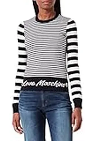 Moschino Dames Slim Fit Long-Sleeved Pullover, , 48