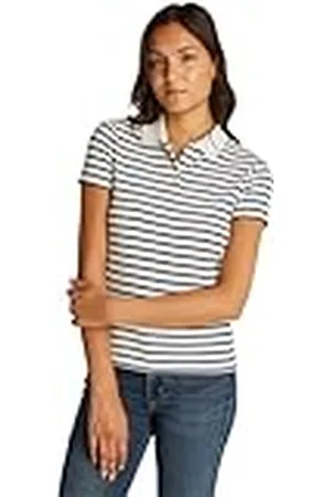 Tommy Hilfiger Dames TJW SLIM ESSENTIAL POLO SS S/S Polo, Wit, XL, , XL