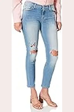 7 for all Mankind Pyper Crop Skinny Jeans voor dames, , 27W x 27L
