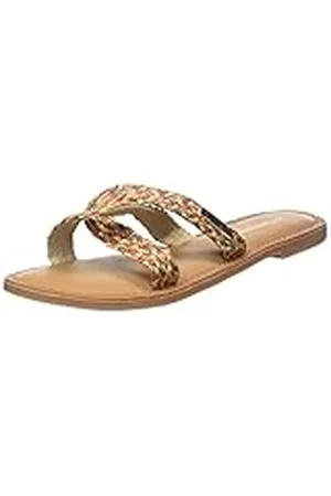 Les Tropéziennes par M Belarbi CINA Sandalen voor dames, kaki-multi, 38 EU, , 38 EU