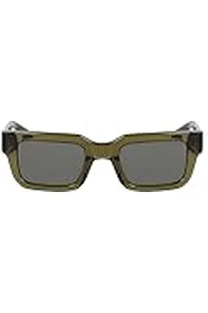 Dragon Ezra Zonnebril, glanzend sapkristal met Ll Smoke Lens, eenheidsmaat, , one size