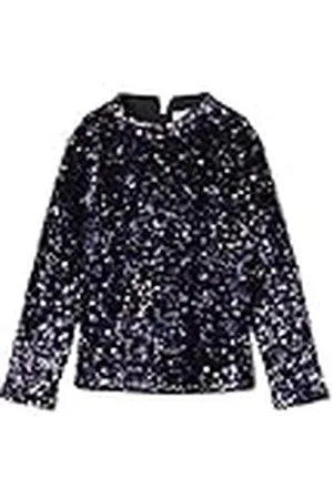 NAME IT Meisjes Nkfrunica Ls Top Rt blouse met lange mouwen, /Detail:Purple Opulence, 146-152