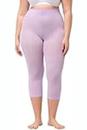 Ulla Popken Dames, grote maten, kousencapri, 80 den, ondoorzichtig, , 42/44