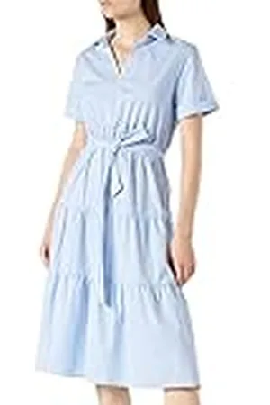 Dreimaster Maritim Gestreepte maxi-jurk voor dames, , L