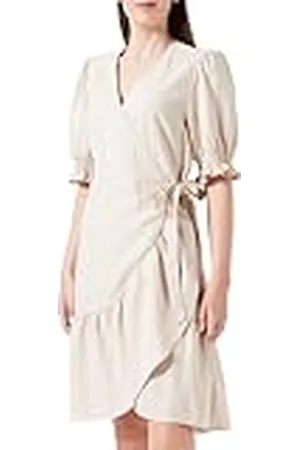 Y.A.S Y.A.S flaxy Ss Wrap Dress Noos, , S