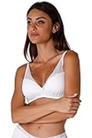 Lovable Sensual Touch Exclusive Beha Bralette gevoerd, zonder beugel, voor dames, Wit, 80C