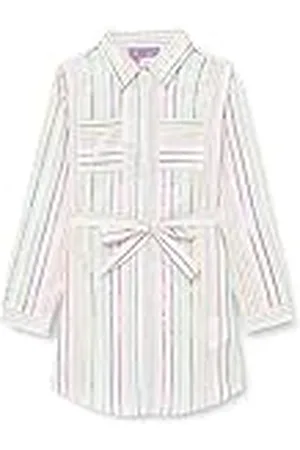 Mimo Meisjesjurk met lange mouwen, casual jurk, , 128 cm