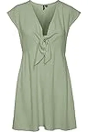 VERO MODA Vmmymilo Cap Sleeve Mini Dress WVN Ga Jurk, , S