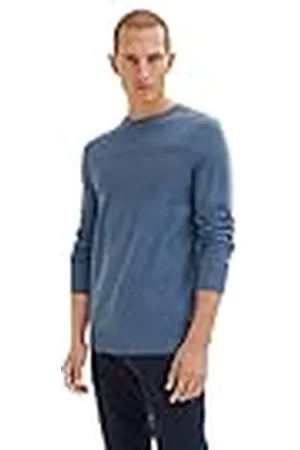 TOM TAILOR Heren 1035763 trui, 30278-China Blue Melange, XL
