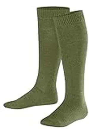 Falke Uniseks-kind Kniekousen Comfort Wool K Kh wol lang eenkleurig 1 paar, , 31-34