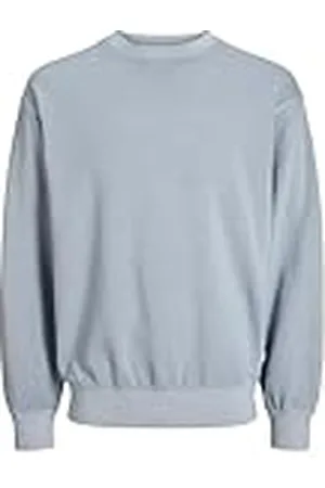 JACK & JONES Jjecharge Faded Noos sweatshirt met ronde hals, trainingspak, chambray blue, XS heren, , XS
