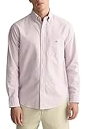 GANT Heren REG Oxford Banker Stripe Shirt, , XL