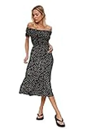 Trendyol Dames Midi Shift Relaxed Gebreide Jurk, , L