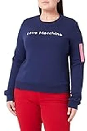 Moschino Dames Regular fit Roundneck Long-Sleeved Sweatshirt, , 44, , 44