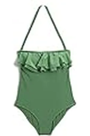 Koton Dames halternek Ruffle Swim Suit, , 40