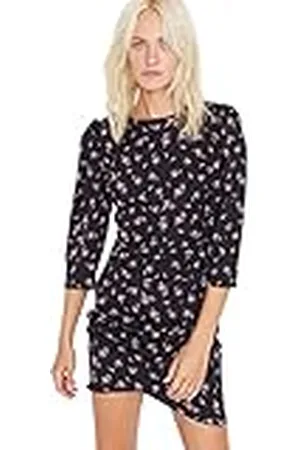 Trendyol Dames Woman Mini A-lijn V-hals geweven stof jurk, , 36