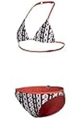 Arena Monogram driehoekige bikini voor meisjes, , 62 cm
