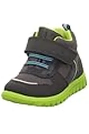 Superfit Jungen SPORT7 MINI Gore-Tex Sneaker, GRAU/HELLGRÜN 2010