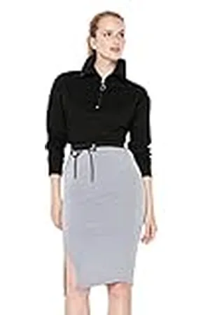 Trendyol Vrouw Midi Bodycon Gebreide rok, , M