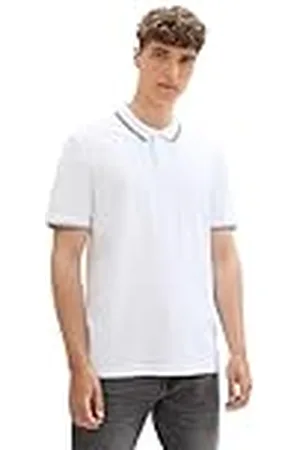 TOM TAILOR Basic poloshirt voor heren van katoen, , XL