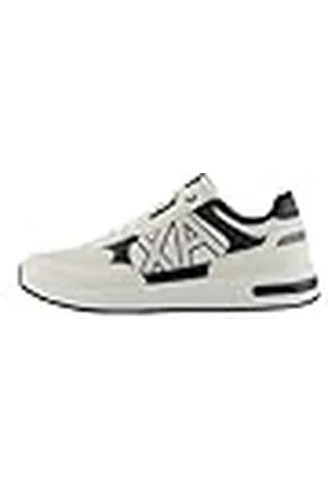 Armani Exchange Dusseldorf sneakers voor heren met geometrische motieven, , 40 EU