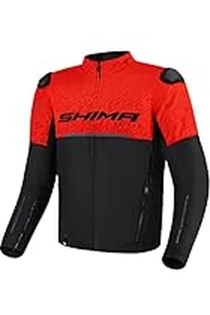 Shima DRIFT Motorjas voor Mannen Lichtgewicht Ademend Zomer Mesh Mens City Biker Jacket met CE Terug Schouder Elleboog Armor Pads Breedte Aanpassing, , 3XL