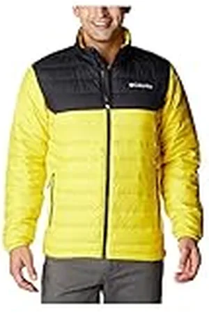 Columbia Heren Powder Lite jas Powder Lite Jas, Laser Lemon, Bl, S