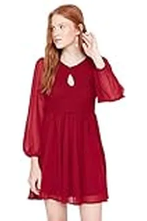 Trendyol Dames Mini Basic Regular Geweven Jurk, ,36, , 62