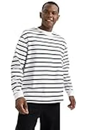 DeFacto Gebreid sweatshirt voor heren, , S