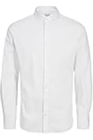 JACK & JONES JACK&JONES JUNIOR Jjeaxel Stretch Shirt Ls Noos Jnr Shirt met lange mouwen, , 128