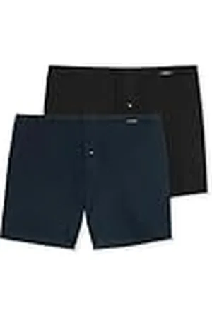 Schiesser Herren 2 PACK Boxershorts Baumwolle Jersey weich - Jerseyboxer