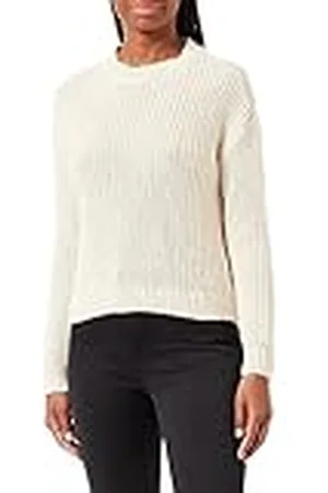 VERO MODA Dames VMHILDA LS O-Hals GA NOOS Trui, , M, , M