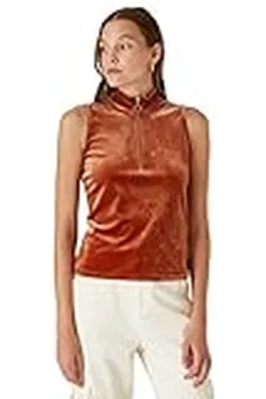 Koton Dames Coltrui rits Tank Top Onderhemd, , S, , S