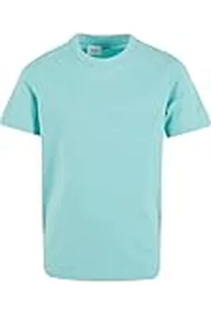 Build Your Brand T-shirts voor jongens 100% katoen beryllblauw 122 128, , 122-128