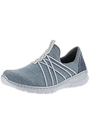 Rieker Dames L32k1 Slipper, Blauw Adria Jeans 12 12, 36 EU