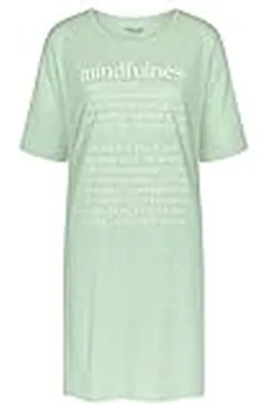 Triumph Nightgown, Nightgown, NDK SSL 10 CO/MD Nightgown, groen-licht combinatie, maat 42, , 42