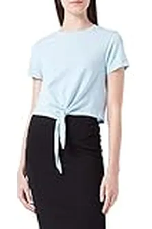 ONLY Dames Onlmay S/S Short Knot Top JRS T-Shirt, , XS