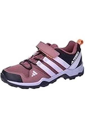 adidas Terrex Ax2r Hook-and-Loop Wandelschoenen, uniseks, volwassenen, rood (Quiet Crimson Silver Dawn Amber Tint), 33.5 EU