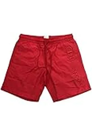 Champion Legacy Beachshorts AC Tonal Logo zwembroek shorts, scharlakenrood, XXL voor heren
