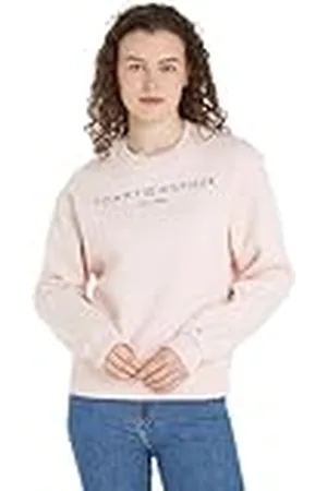 Tommy Hilfiger Dames sweatshirt zonder capuchon, , XXL grote maten tall