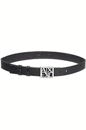 Armani Exchange Dames Essential, Over-All Lettering, Square Logo Riem, , 75