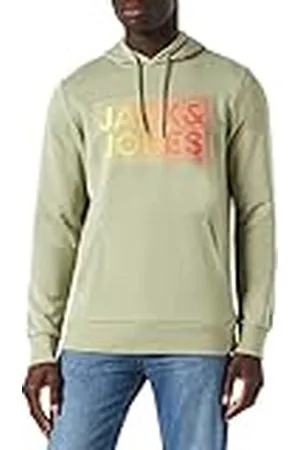 JACK & JONES Heren Jcoraymond Sweat Hood FST Pullover, , M