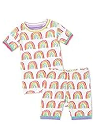 Hatley Pyjama voor meisjes van biologisch katoen met korte mouwen, , 24 Maanden