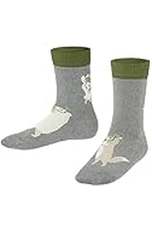 Falke Unisex kinderen Marching Band duurzaam katoen halfhoog met patroon 1 paar sokken, , 19-22