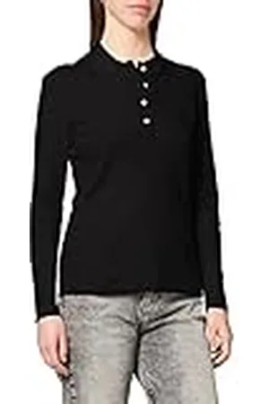 Lacoste Poloshirt met lange mouwen voor dames, slim fit, , 38