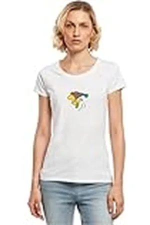 Merchcode T-shirt voor dames, , M