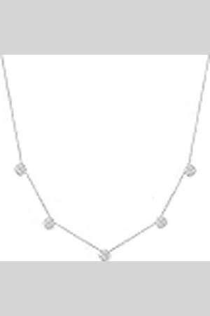 Elli Halsketting dames bal bloem met kristallen in 925 sterling , 40 cm, Sterling , Zirkonia